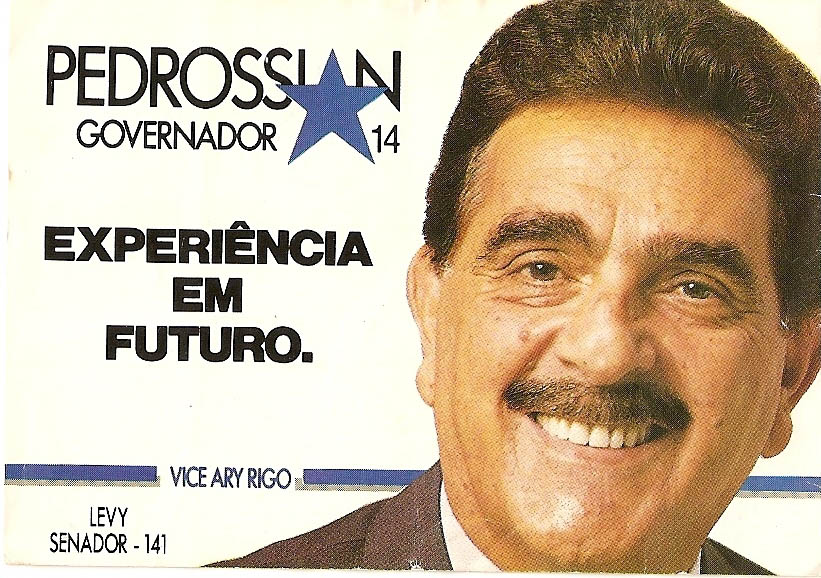 Pedrossian conquista o governo no voto em 90